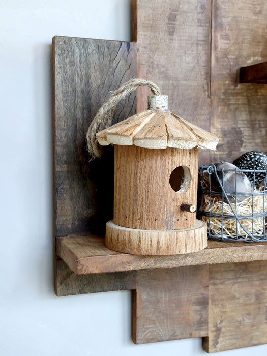 Casetta degli uccelli in legno