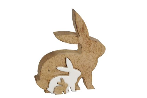 Sagoma coniglio in legno