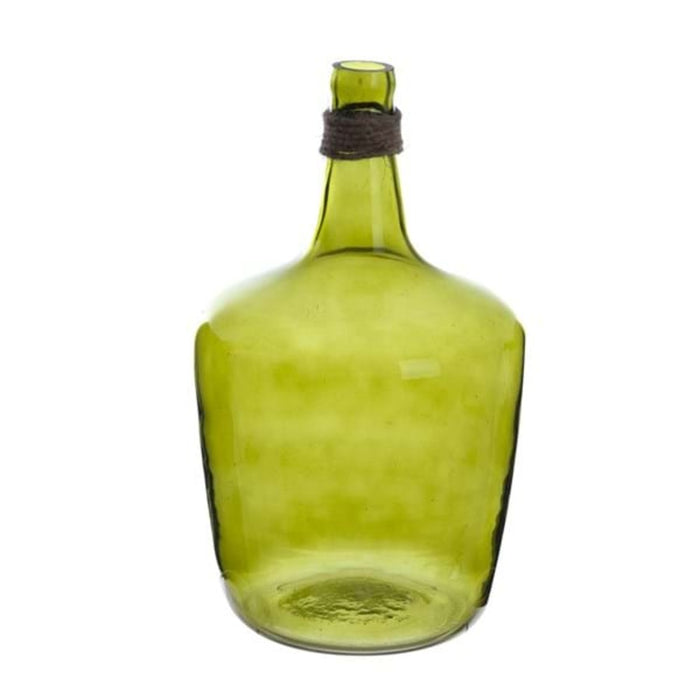 Vaso decorativo in vetro verde - Belcore