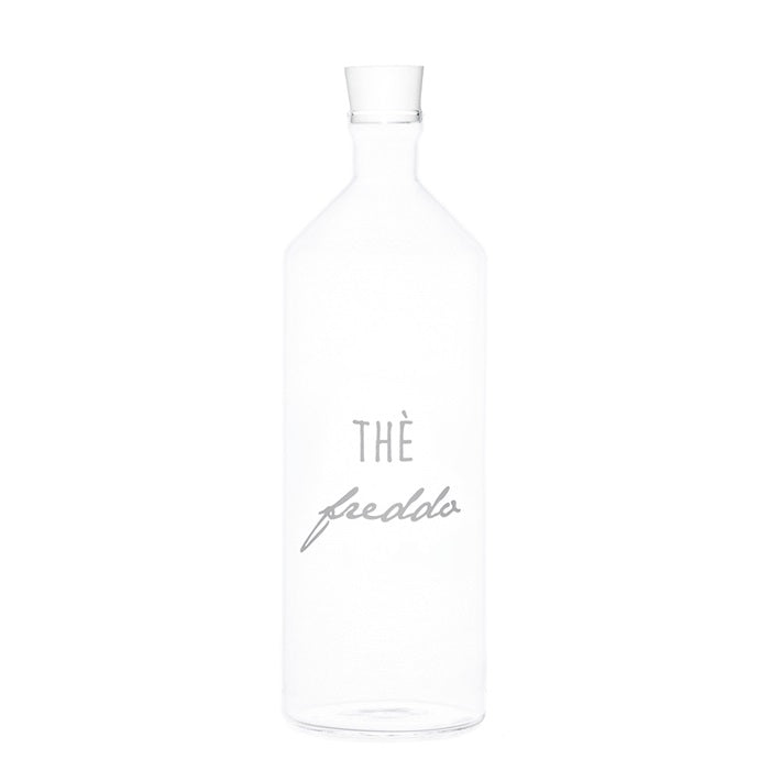 Bottiglia in vetro the' freddo