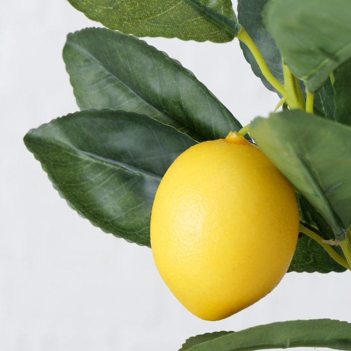 Pianta artificiale  di limone in vaso