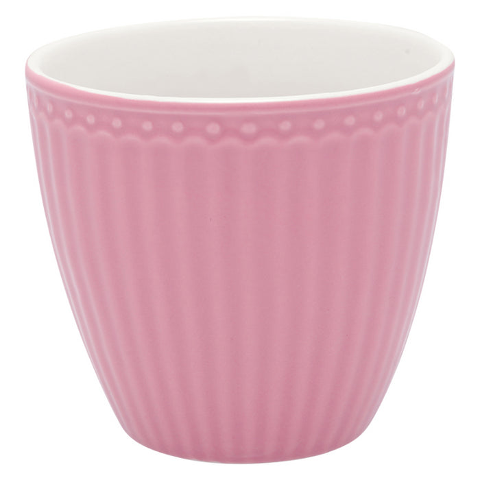 Tazza da latte in ceramica dusty rose -Alice