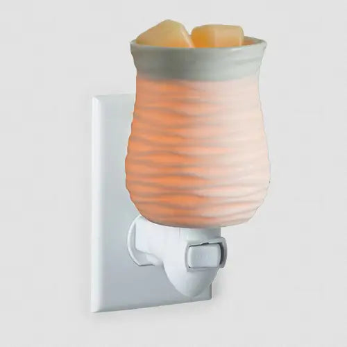 Lampada Scaldacera Elettrica Harmony Bianca – Candle Warmers®