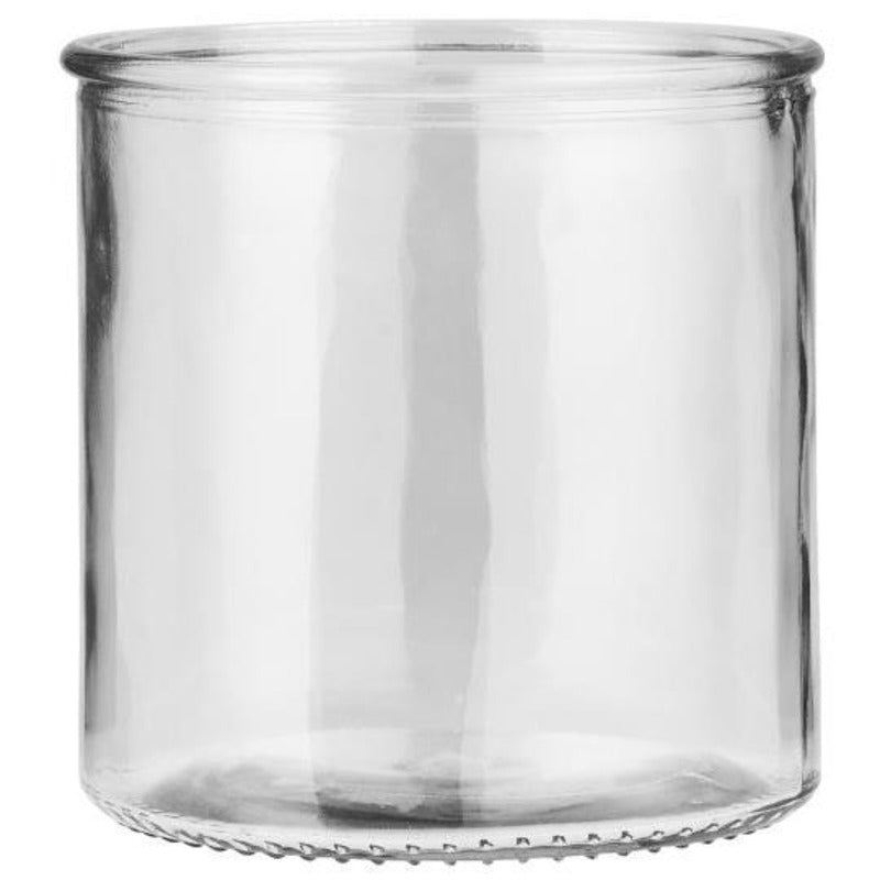 Vaso in vetro trasparente H 11,8 cm - Arredo Casa da Sogno