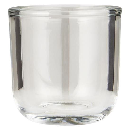 Vaso in vetro trasparente H 7,5 cm - Arredo Casa da Sogno