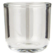 Vaso in vetro trasparente H 7,5 cm - Arredo Casa da Sogno