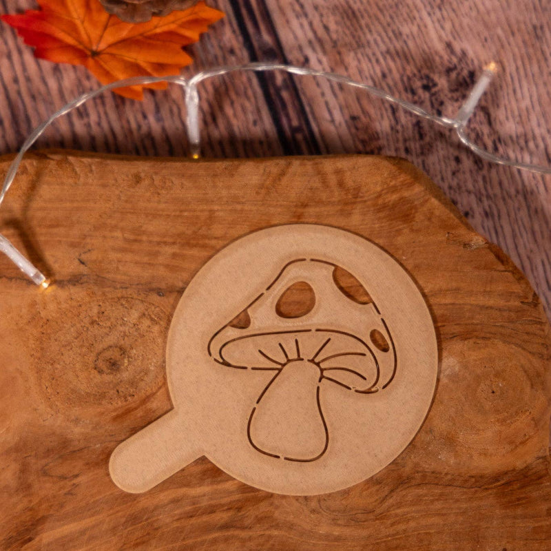 Stencil Fungo – Caffè & Pasticceria