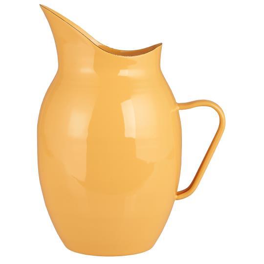 Enamel jug 2.5 ltr Yellow Ib Laursen 