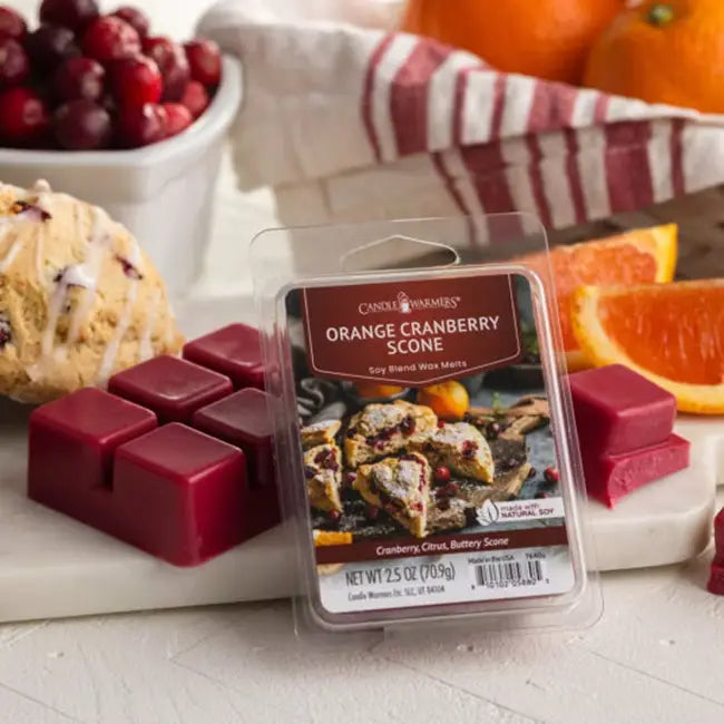 Cera profumata 70 g Orange cranberry scone Candle warmers