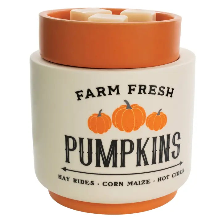 Lampada Scaldacera Elettrica Farm Fresh Pumpkins – Candle Warmers®
