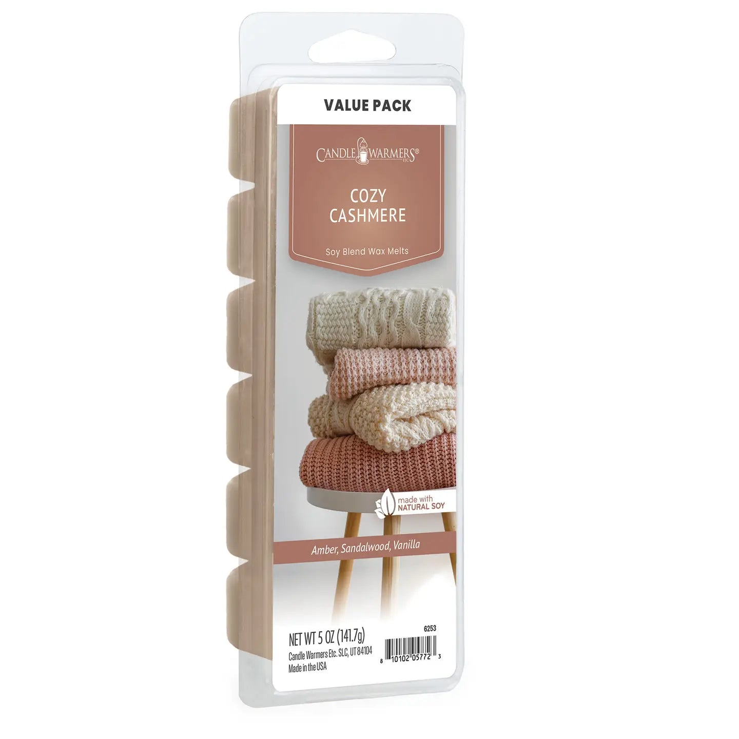 Cera profumata 140g  COZY CASHMERE Candle warmers