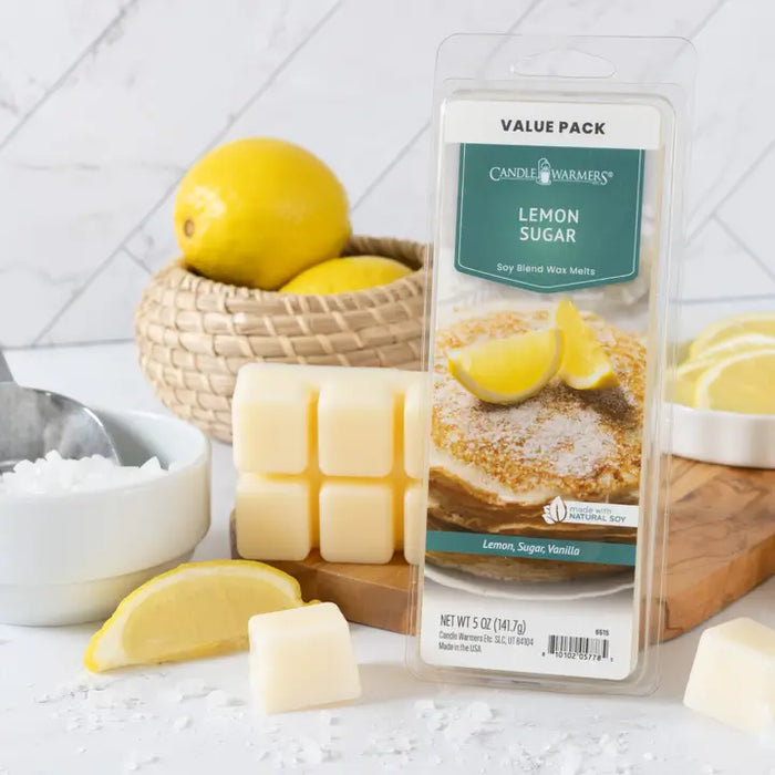 Cera profumata 140g Lemon Sugar Candle warmers