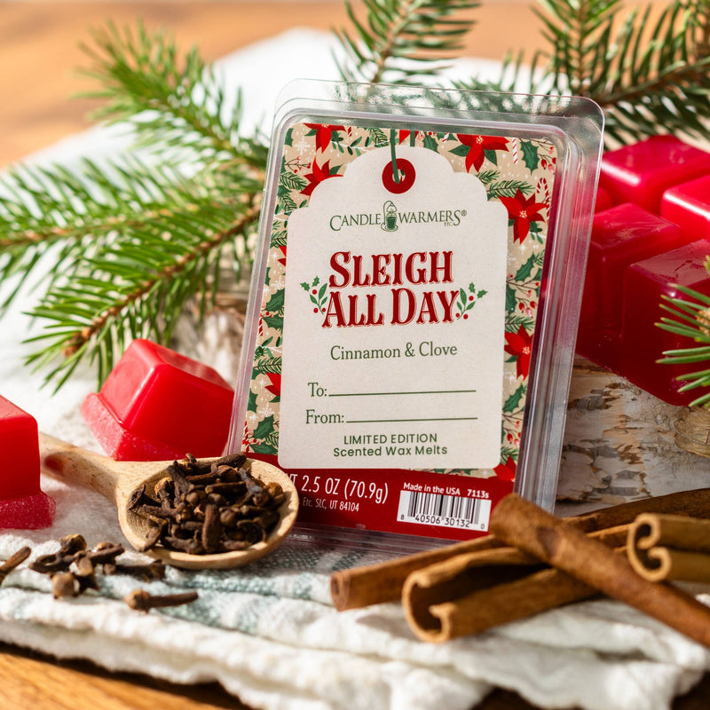 Cera Profumata Sleigh All Day Cannella & Chiodi di Garofano – Candle Warmers 70 g