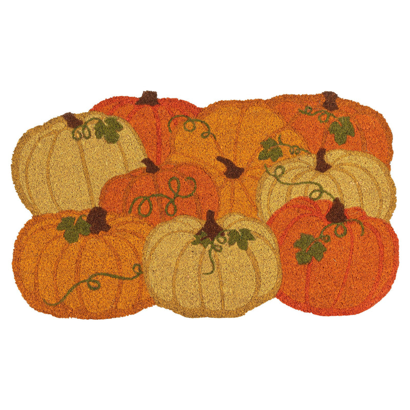 Zerbino Autunnale con Zucche 45x76 cm