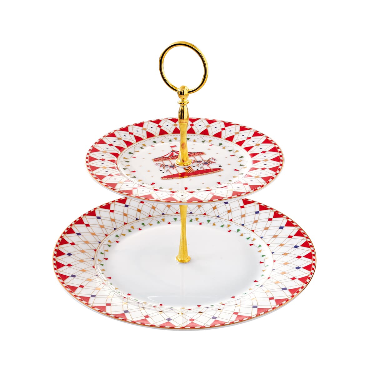 Alzata torta a 2 piani CHRISTMAS WONDERLAND