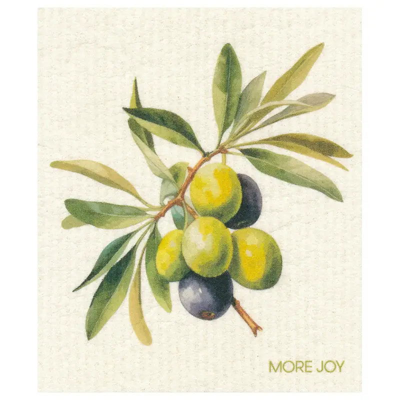 Panno svedese ramo di olive