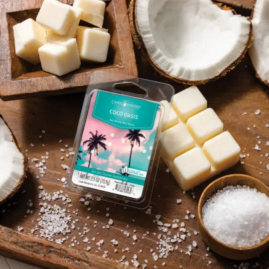 Cera profumata Cocco oasis Candle Warmers