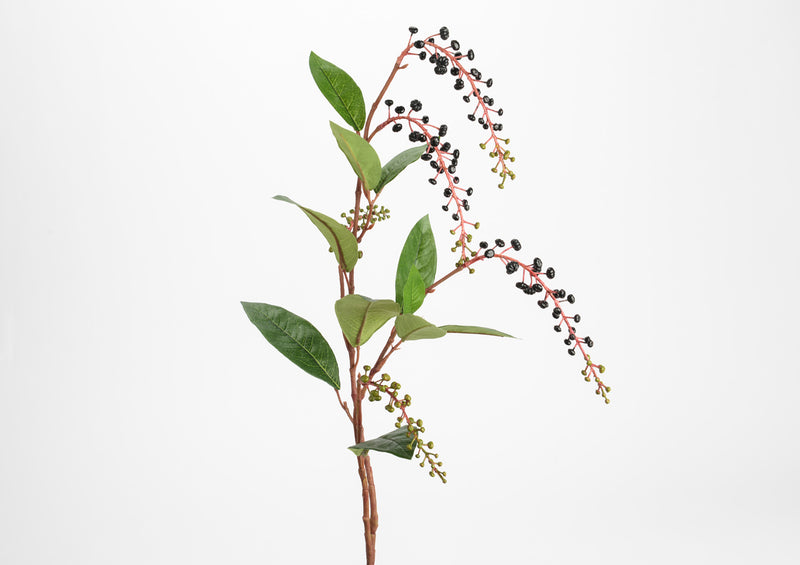 Ramo decorativo artificiale sorbus grappe h 98 cm - Arredo Casa da Sogno