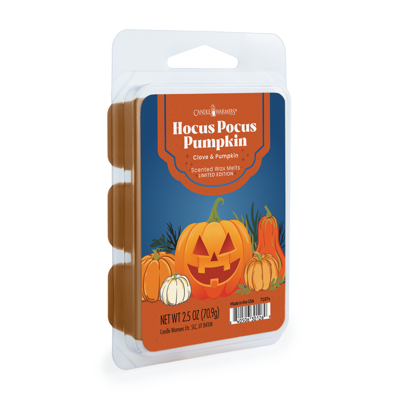 Cera Profumata Hocus Pocus Pumpkin Zucca & Chiodi di Garofano Edizione Limitata – Candle Warmers 70 g
