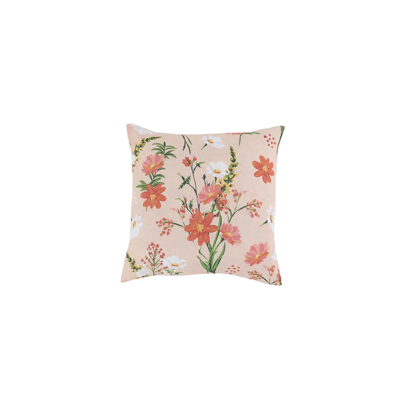 Federa Cuscino Floreale Chic Antique 50x50 cm in Cotone 100%