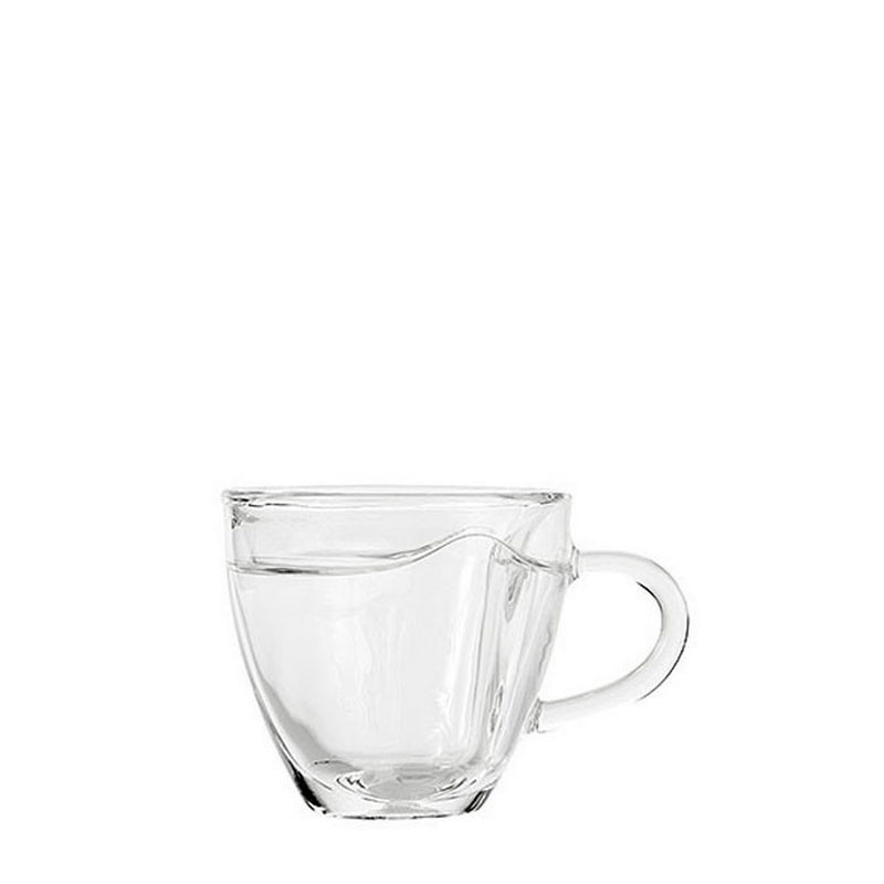 Tazza Dell'amore a sagoma cuore Refrigerante Vetro Borosilicato H7.5 Cm - Arredo Casa da Sogno
