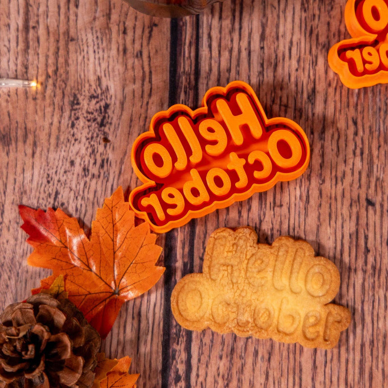 Tagliabiscotti Hello October | Biscotto Autunnale