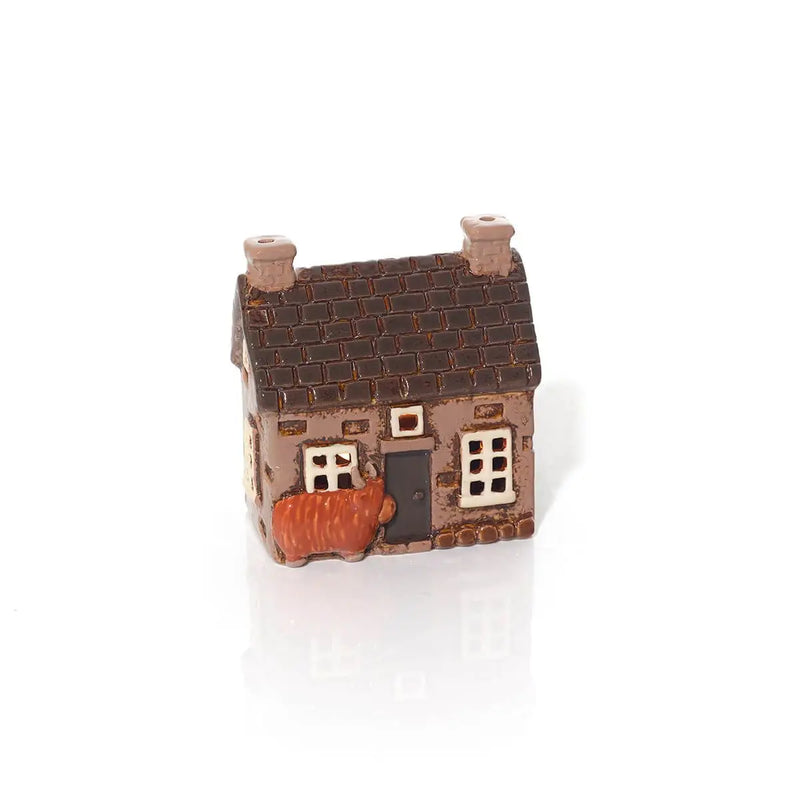 Casa Cottage Porta Tea Light in Ceramica