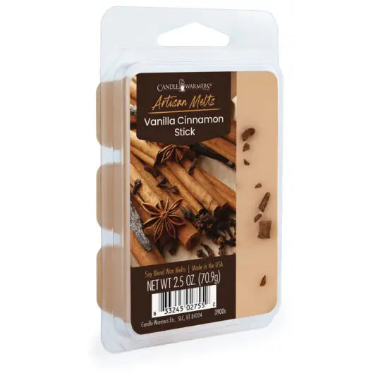 Cera Profumata Vanilla Cinnamon Stick 70 g – Candle Warmers