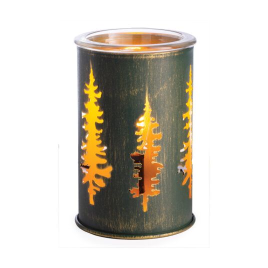 Lampada Scaldacera Elettrica Golden Pines con Lampadina Vintage – Candle Warmers®