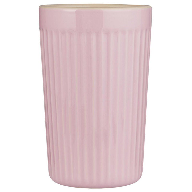 Tazza da caffè -latte in ceramica alta con righe Mynte - Arredo Casa da Sogno