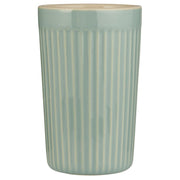 Tazza da caffè -latte in ceramica alta con righe Mynte - Arredo Casa da Sogno