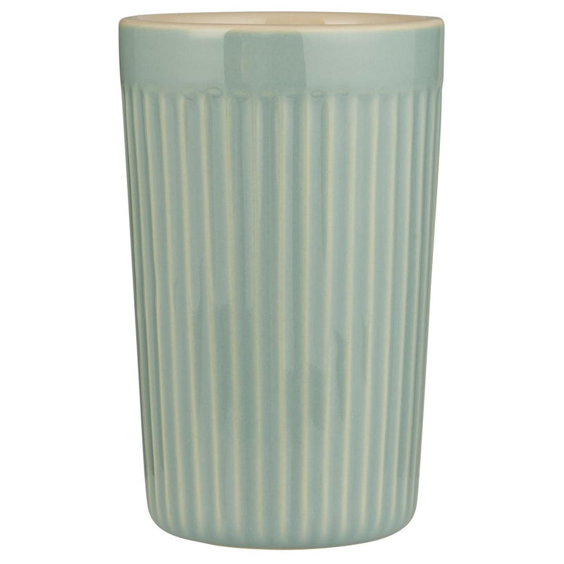 Tazza da caffè -latte in ceramica alta con righe Mynte - Arredo Casa da Sogno