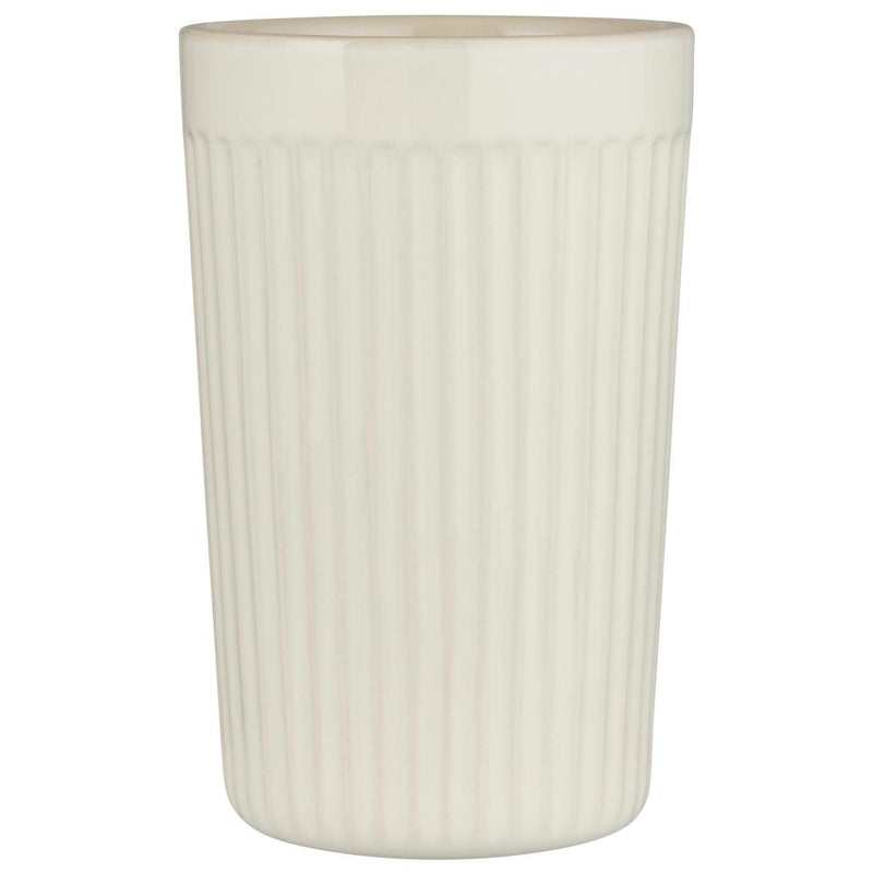 Tazza da caffè -latte in ceramica alta con righe Mynte - Arredo Casa da Sogno