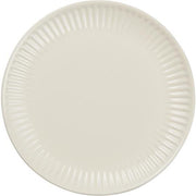 Piatto in ceramica con righe ai bordi da 19,5 cm - Mynte - Arredo Casa da Sogno