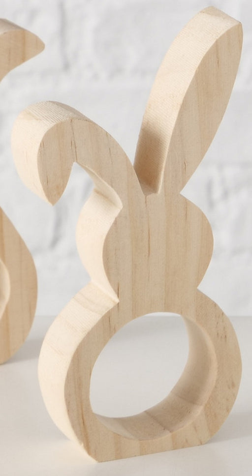 Portauovo in legno a forma di coniglio - Arredo Casa da Sogno