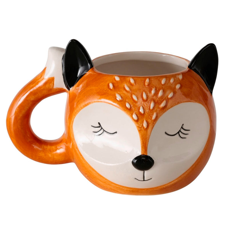 Tazza a forma di volpe 350 ml H9,9 cm