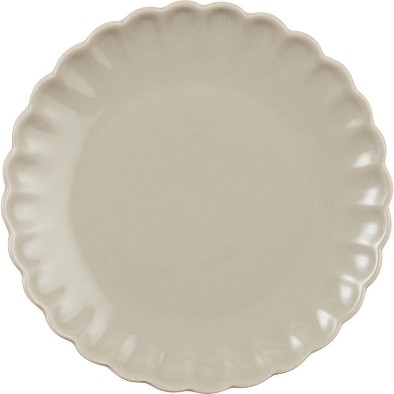 Piatto in ceramica con bordo ondulato Mynte - Arredo Casa da Sogno