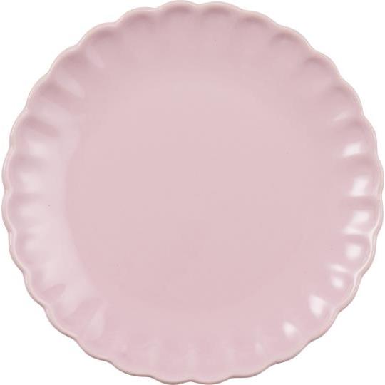 Piatto in ceramica con bordo ondulato Mynte - Arredo Casa da Sogno