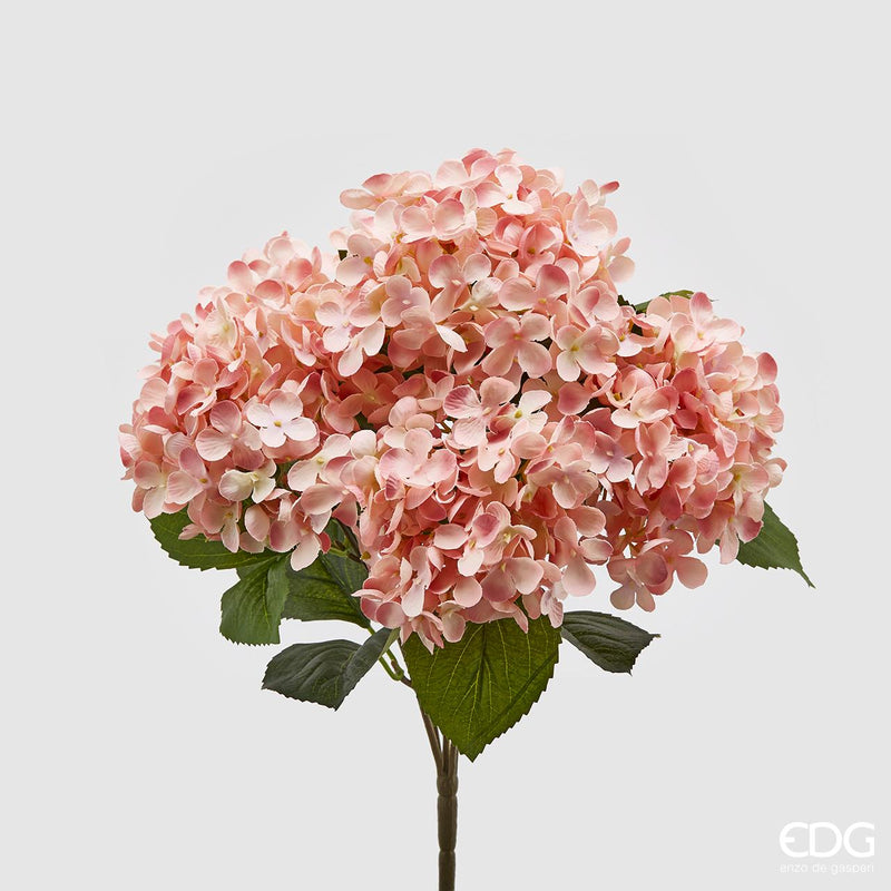 Mazzo Ortensie Artificiali rosa 45 cm EDG