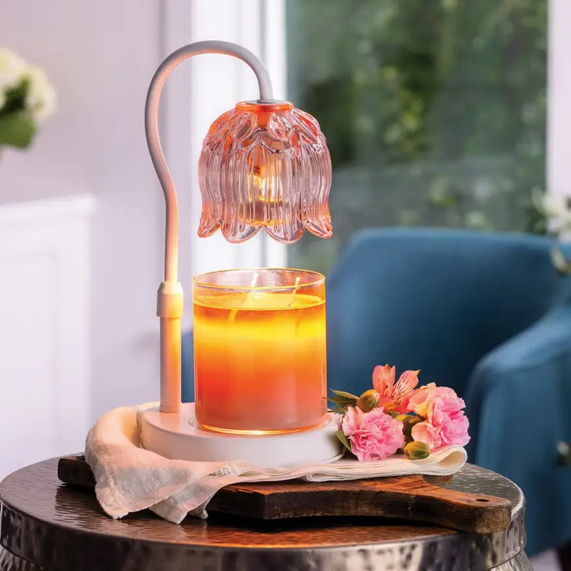 Lampada scaldacera elettrica a fiore Candle Warmers