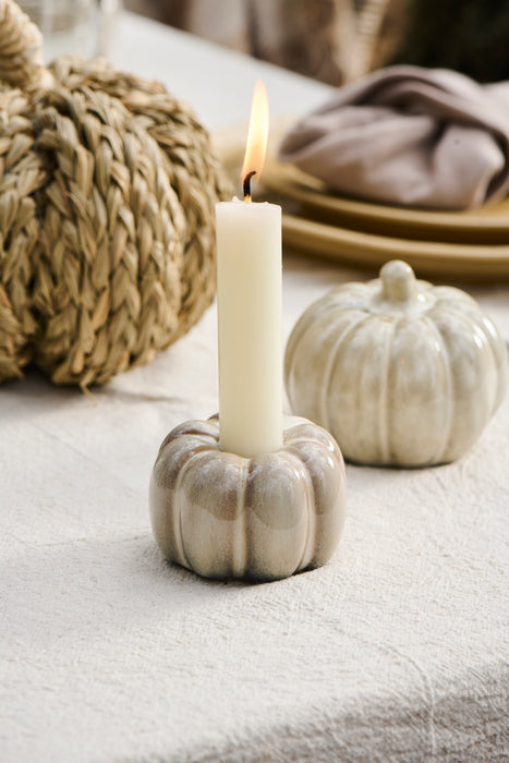 Pumpkin-shaped candlestick - Ib Laursen