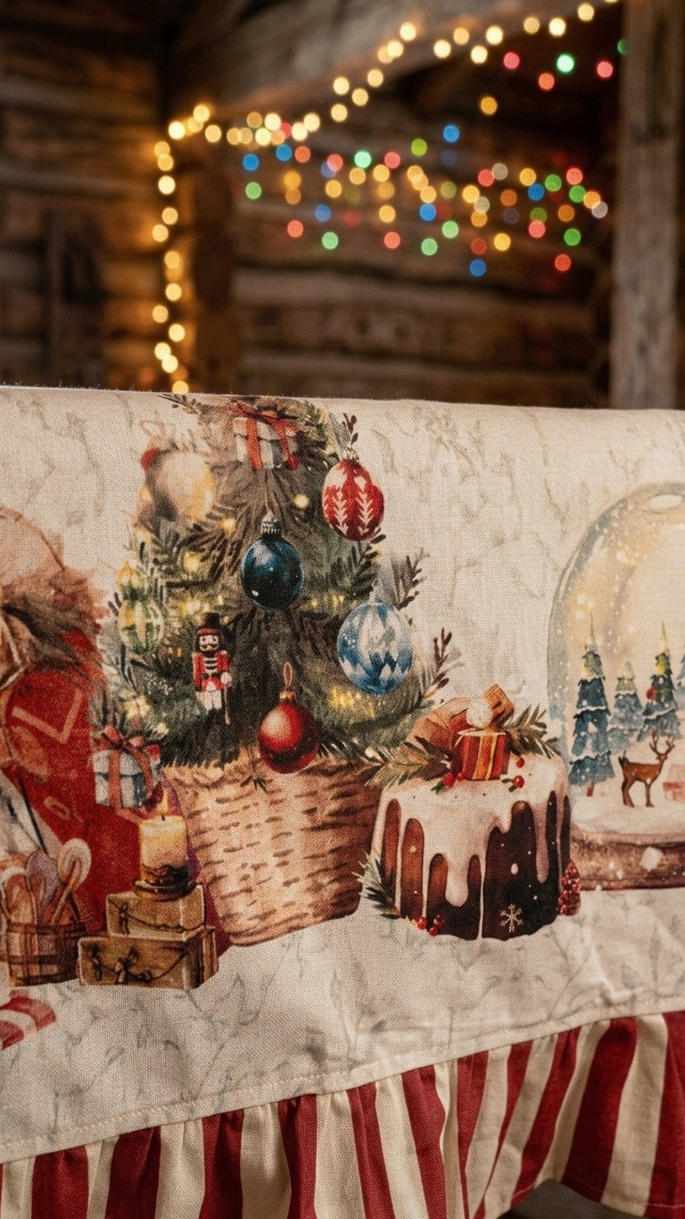Tovaglia Natalizia Christmas Day 160x200 cm – Lovely Shabby