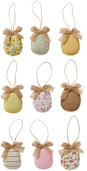 Set da 3 uova pasquali in Stoffa Ib laursen
