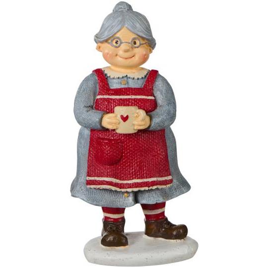 Moglie di Babbo Natale in poliresina – IB Laursen