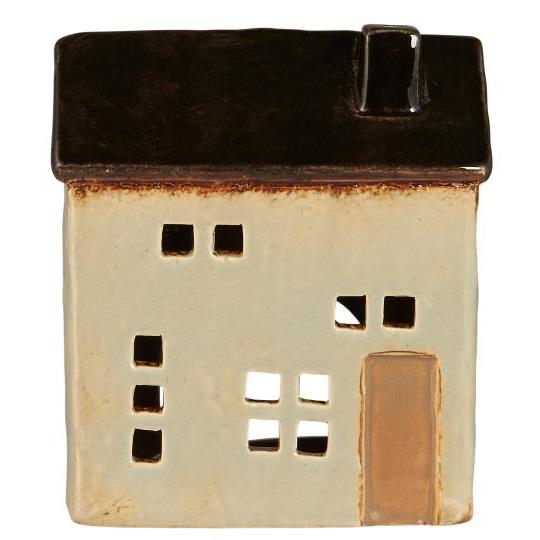 Ib Laursen Brighton Brown Roof Tealight Holder