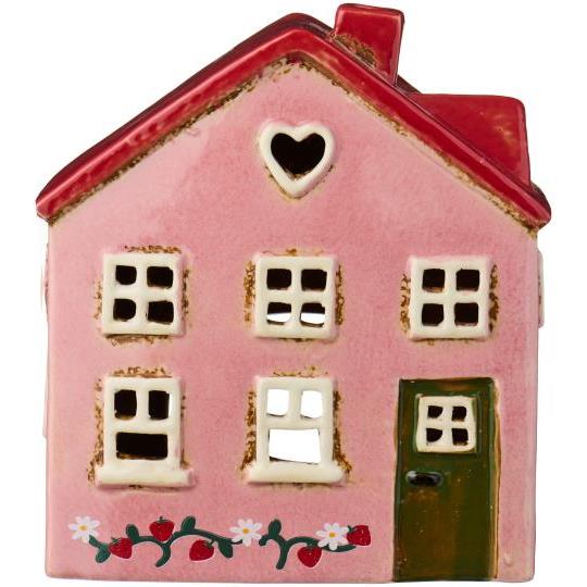 Casetta portacandela IB Laursen rosa