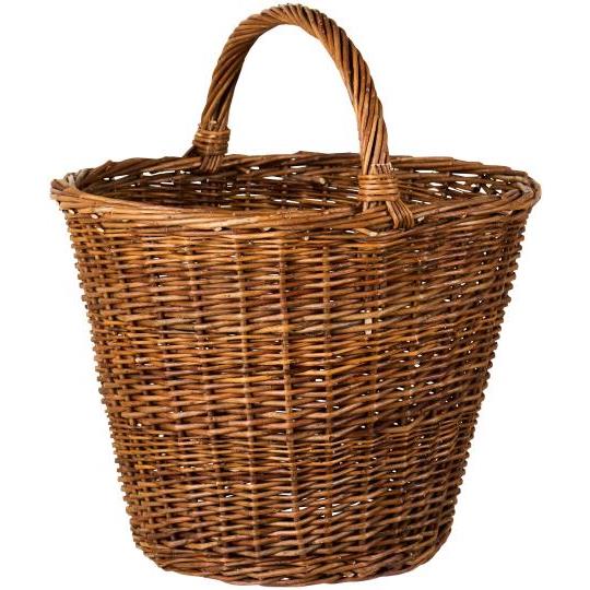Cesto in salice IB Laursen con manico 36x42x40 cm
