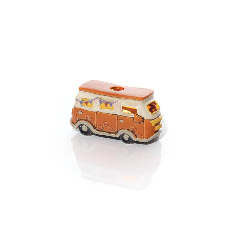 Camper Porta Tea Light in Ceramica
