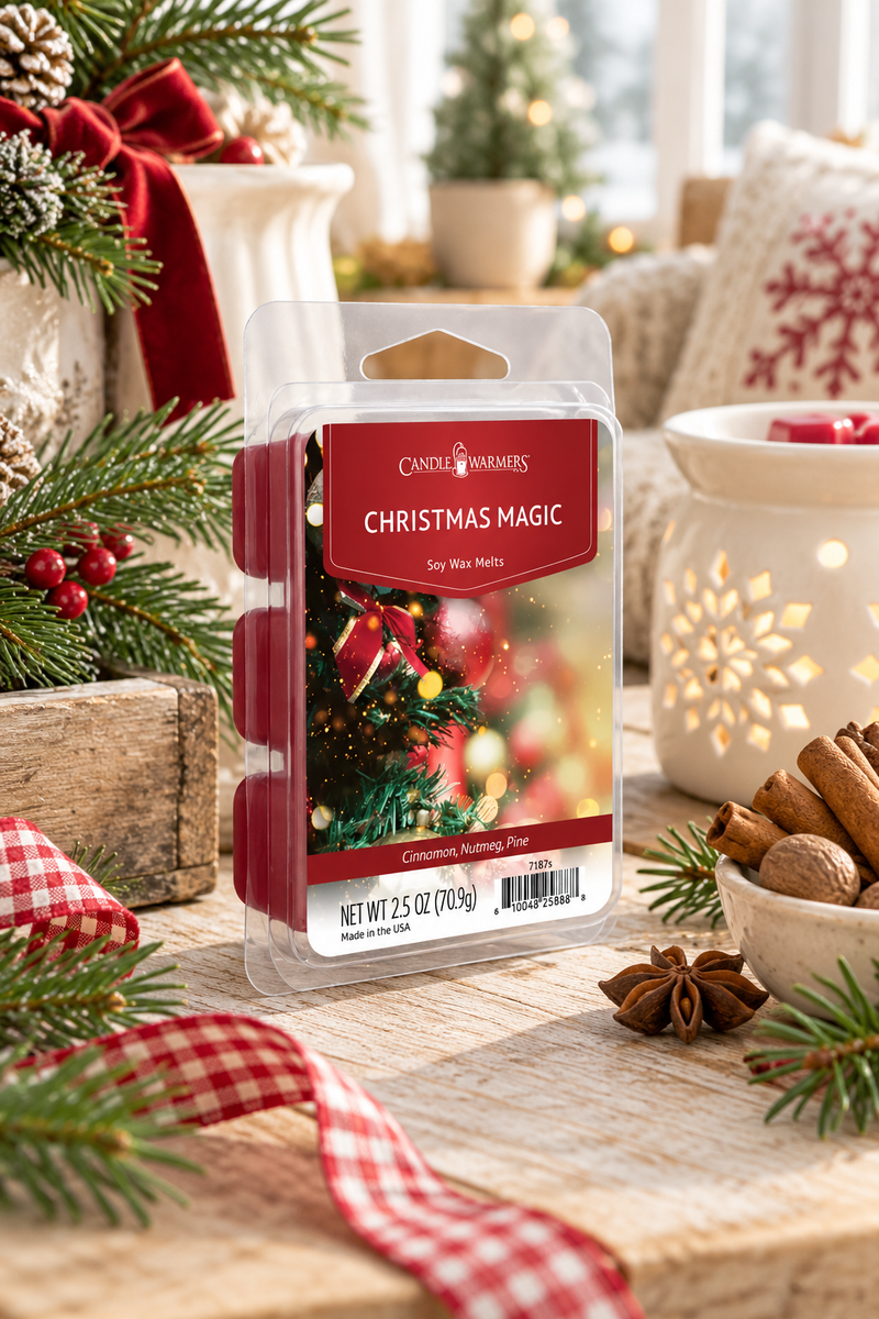 Cera Profumata di Soia Christmas Magic 70 g – Candle Warmers