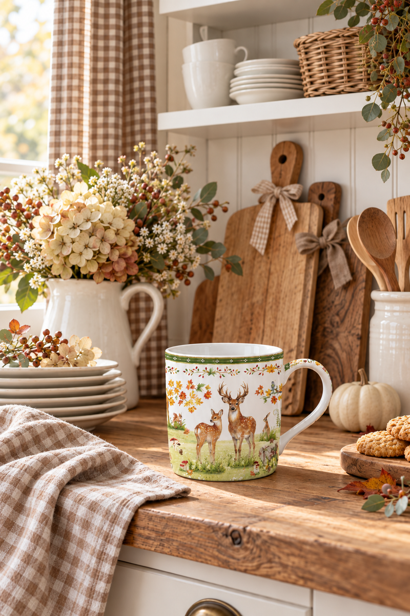 Tazza Mug Fairy Forest in Porcellana 350 ml – Easy Life